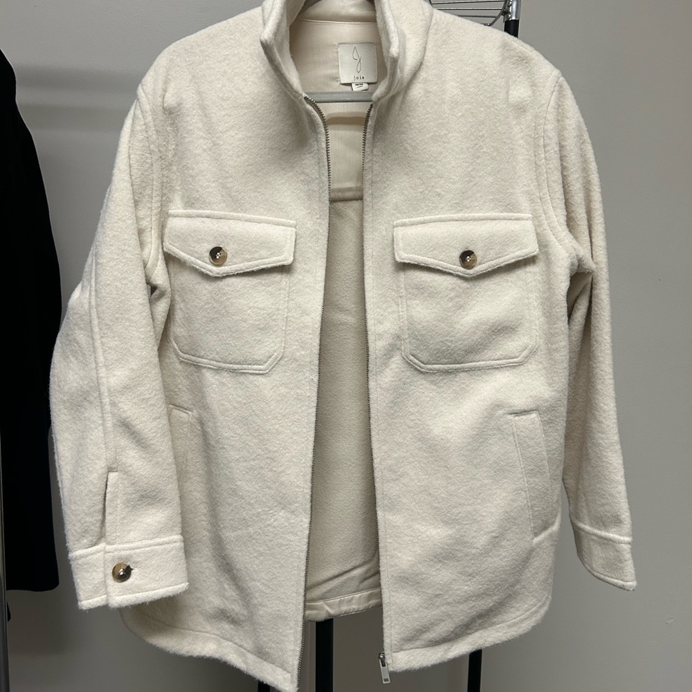 Joie Cream Wool Jacket